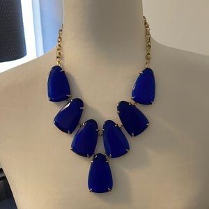 Blue Kendra Scott Statement Necklace